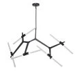 Step into Design ST-1001-10 black Lampa wisząca STICKS-10 czarna