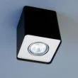 AZZARDO FH31431S-BK-ALU / AZ1383 Nino 1 (black/aluminium) Lampa sufitowa