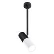 CANDELLUX 31-78353 TUBA LAMPA WISZĄCA/SZTYCA 1X15W GU10 6,8/19,5 BIAŁY+CZARNY