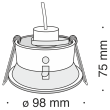 MAYTONI DL030-2-01W Downlight Yin Downlight White