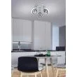 CANDELLUX 98-62024 CELT LAMPA SUFITOWA PLAFON 3X6W LED CHROM 3000K