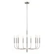 ELSTEAD Brianna FE-BRIANNA9-PN 9 Light Chandelier - Polished Nickel