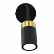 MILAGRO MLP8536 Kinkiet flex JOKER BLACK GOLD 1xGU10