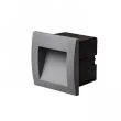 RENDL R12534 GORDIQ S wpuszczana antracyt 230V LED 1.5W IP65 3000K