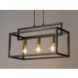 SIGMA 32441 VIGO 3 czarny złoty lampa wisząca