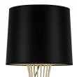 Step into design MT1235 Lampa stołowa FILO TABLE czarno - złota 85 cm
