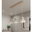 EMIBIG 1677/3 KAKI 3 WHITE LAMPA WISZĄCA