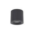 YASKR Tubka Luna 1xGU10 czarna IP65 CL0103-BK
