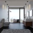 YASKR Tubka Luna 1xGU10 czarna IP65 CL0103-BK