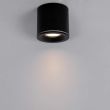 YASKR Tubka Luna 1xGU10 czarna IP65 CL0103-BK