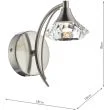 DAR LUT0746 LUTHER SWB CW CRYSTAL GLASS SAT CHR