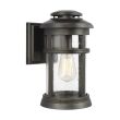 ELSTEAD Newport FE-NEWPORT-M-ANBZ 1 Light Wall Lantern