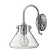 ELSTEAD Congress HK-CONGRESS1-A-CM 1 Light Clear Glass Wall Light - Chrome