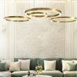 Step into Design ST-8848-40+60+80 brass Lampa wisząca CIRCLE 40+60+80 LED mosiądz na 1 podsufitce