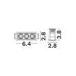 LUCES EXCLUSIVAS LE62210 CARBAY OCZKO SUFITOWE