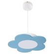 Hellux 9550114 Lampa Fiore LED zwis błękitny