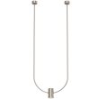 ANTIGO Lampa wisząca no. C - Platyna mat (460 mm) 5080