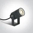 ONE LIGHT 67198G/AN Martino lampa ogrodowa antracyt 35W MR16, GU10 kolec