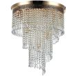 MAYTONI DIA522-CL-07-G Royal Classic Cascade Chandelier Gold