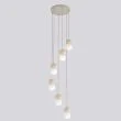 EMIBIG 1673/6 LOOP 6 MOKKA LAMPA WISZĄCA