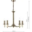 DAR AMB0575 AMBASSADOR 5LT DUAL MOUNT PENDANT ANT BRA