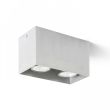 RENDL R12738 AGATE II sufitowa aluminium szczotkowane 230V GU10 2x35W