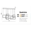 AZZARDO AZ2850 Quadratus (black)