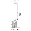 CANDELLUX 31-53862 COX ZWIS 12 1X60W E27 CHROM