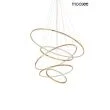 MOOSEE MSE1501100163 lampa wisząca RING SLIM L złota