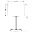 CANDELLUX 41-55029 MANHATTAN LAMPA GABINETOWA 1X60W E27