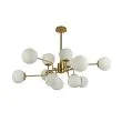 MAYTONI MOD221-PL-12-G Modern Erich Chandelier Brass