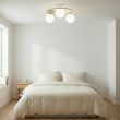 EMIBIG 1633/3 SOPRA 3 MOKKA OPAL LAMPA SUFITOWA