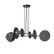 EMIBIG 792/4 IDEA 4 BLACK LAMPA WISZĄCA
