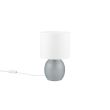 TRIO VELA 517900111 LAMPA STOŁOWA szary i odcienie szarości