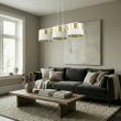 EMIBIG 1650/3 LUX 3 WH GOLD LAMPA WISZĄCA