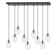 EMIBIG 1265/9 LAMPA SUFITOWA ASTRAL 9 BL TRANSPARENT