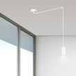EMIBIG 525/1 LAMPA WISZĄCA TRAKER 1 WH/WHITE