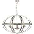 DAR SYM0646 SYMBOL 6LT PENDANT SAT CHR