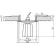 CANDELLUX 2286634 SK-25 CH G4 CHROM OPR. STROP. STAŁA KRYSZTAŁ 20W G4 WIELOKĄT 2