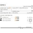 AZZARDO AZ2810 Sisto 1 (black/black)