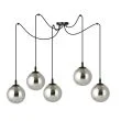 EMIBIG 937/5 LAMPA WISZĄCA GIGI 5 BL GRAFIT