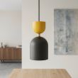 EMIBIG 1739/1 GAUDI 1 BLACK ORANGE Lampa wisząca