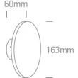 ONE LIGHT 67450/W/W Fares biała lampa ścienna & sufitowa LED 3000K dark light 7W