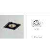 LABRA 4.1835 MULTIVA EVO 80.1 LED 12W On-Off