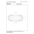 LUCIDE MANUELA 78174/40/31 LAMPA SUFITOWA - NOWOCZESNA