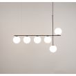 SIGMA 33697 Silia 6 lampa wisząca czarny,biały