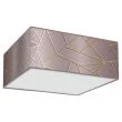 MILAGRO MLP7589 Lampa sufitowa ZIGGY PINK Gold/Pink 3xE27