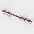EMIBIG 1697/5 NANO 5 BURGUNDY Lampa sufitowa