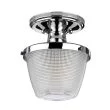 ELSTEAD Dublin QZ-DUBLIN-SF-PC 1 Light Semi-Flush Mount - Polished Chrome