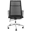 KING HOME A055.CHROM Fotel biurowy AERON PREMIUM chrom - siatka, aluminium